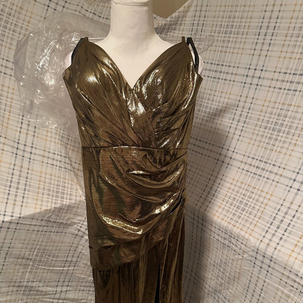Glitter Gold Gown